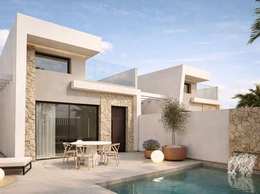 Maison mitoyenne avec piscine à vendre à Pescador Martínez