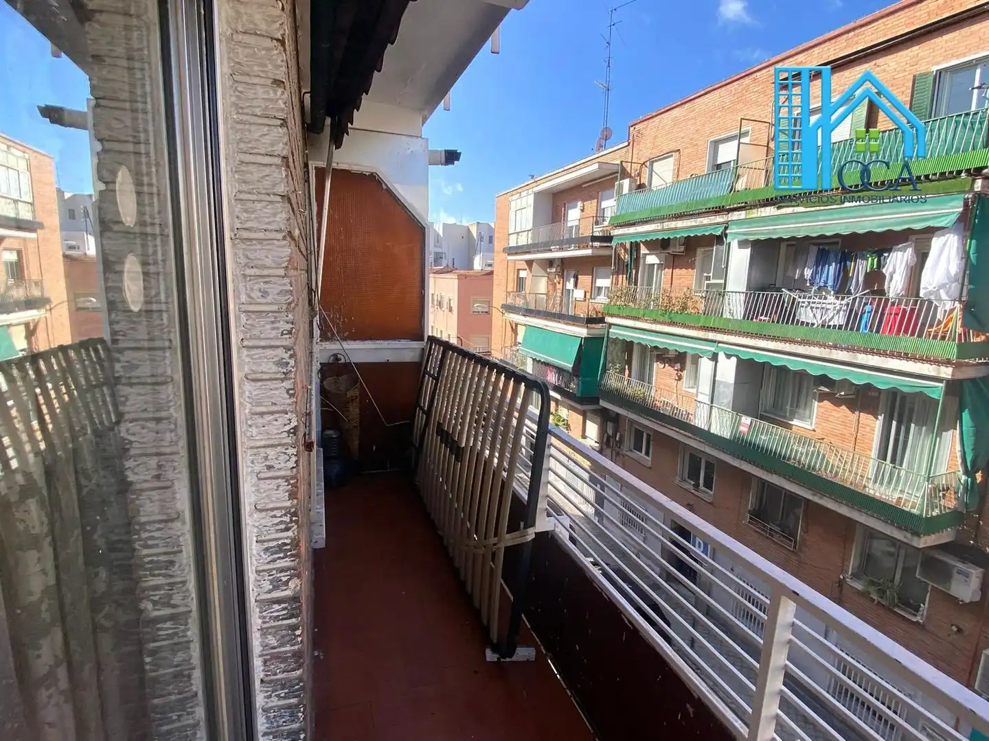 Balcony of Flat for sale in Madrid  with Air Conditioner and Terrace