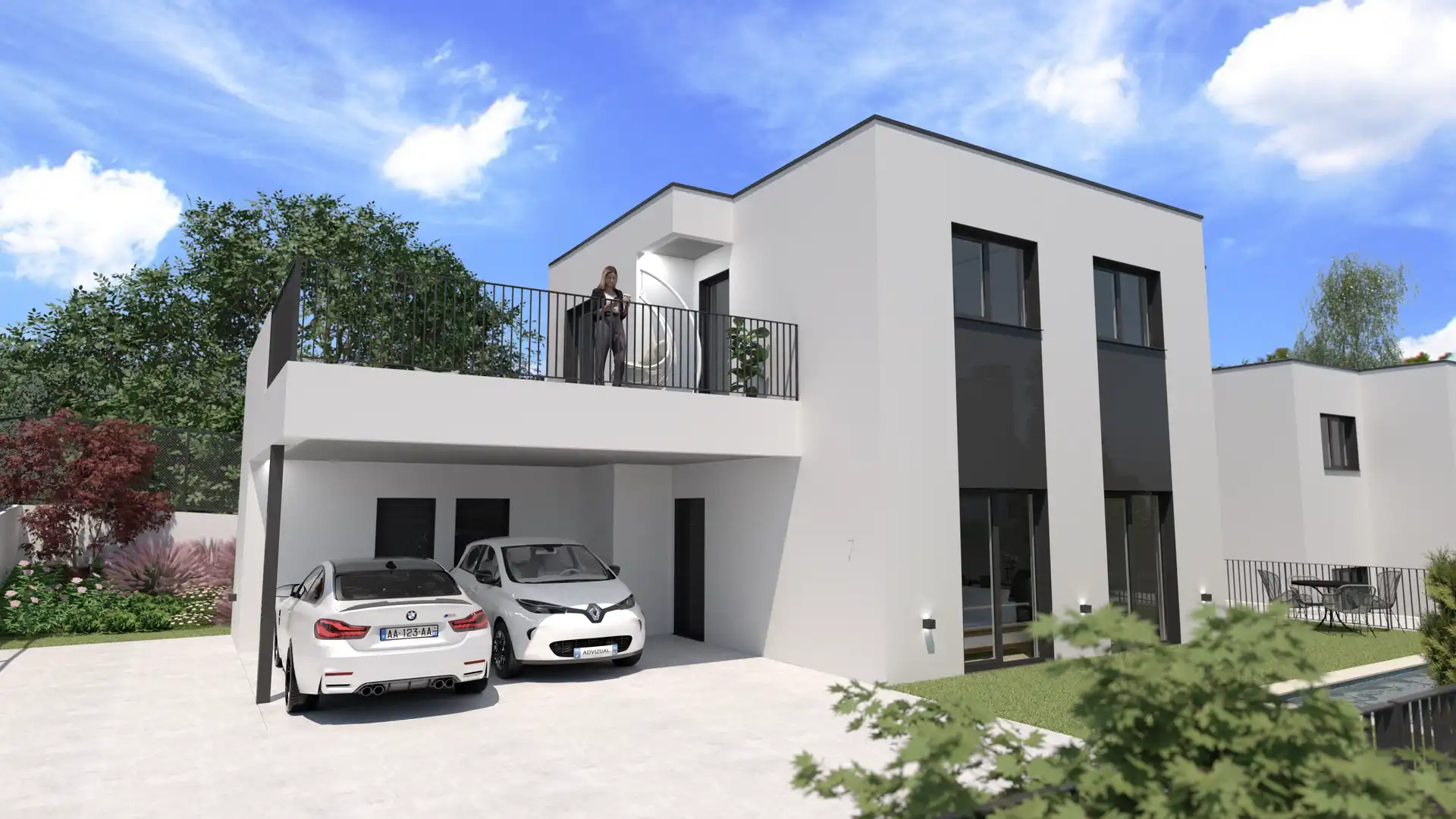 Casa o xalet en venda en Vigo  amb Jardí privat, Terrassa i Piscina