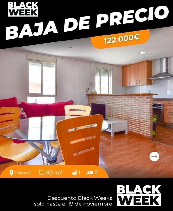 Comedor de Piso en venta en Paiporta