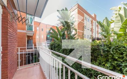 Balcony of Flat for sale in  Barcelona Capital  with Air Conditioner, Heating and Terrace