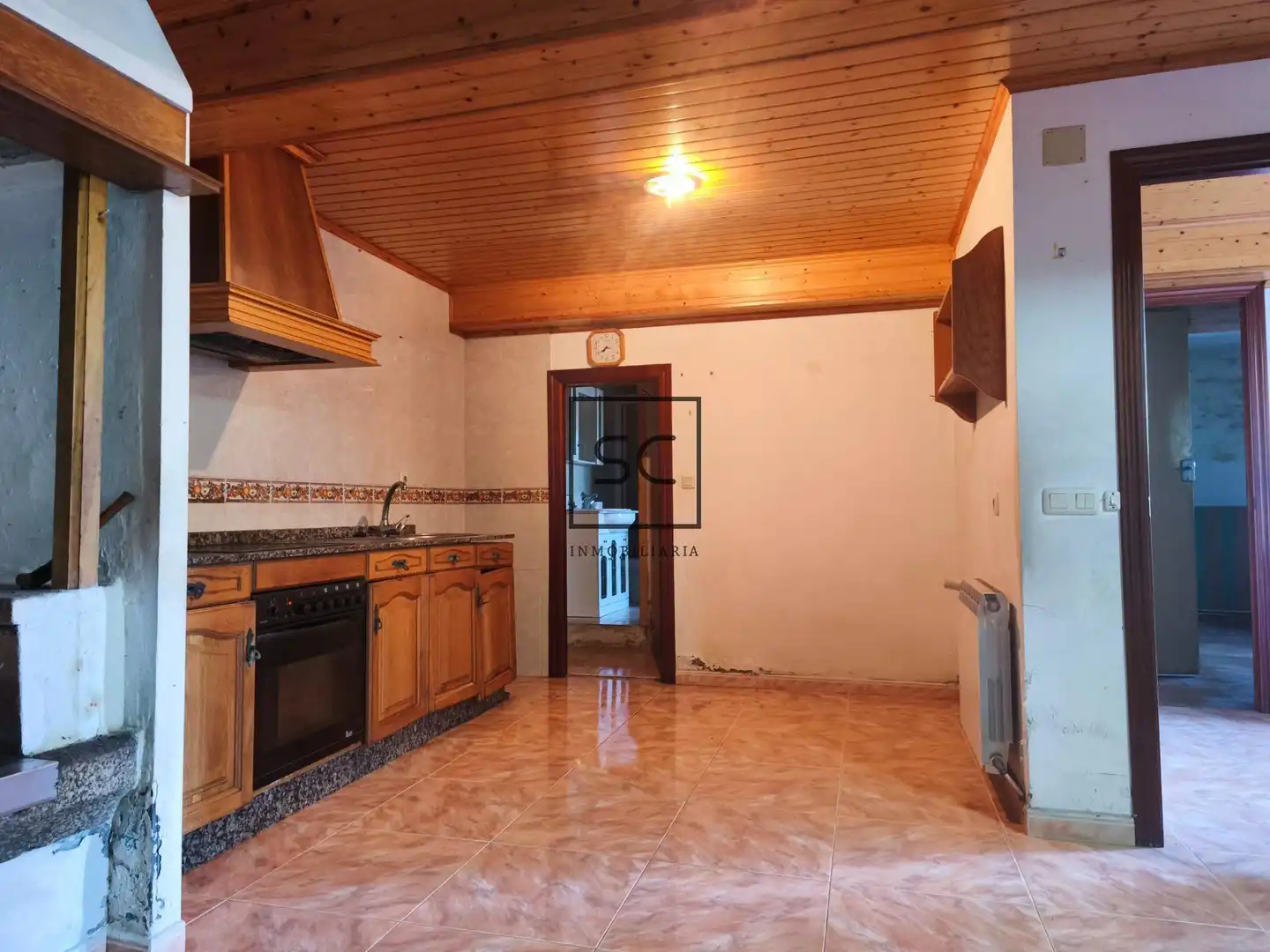 Kitchen of Detached homes for sale in San Sadurniño  with Heating and Storage room