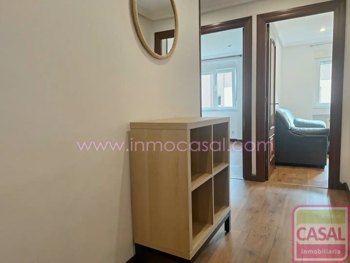 Schlafzimmer von Wohnung zur Miete in Mieres (Asturias) mit Heizung, Abstellraum und Möbliert