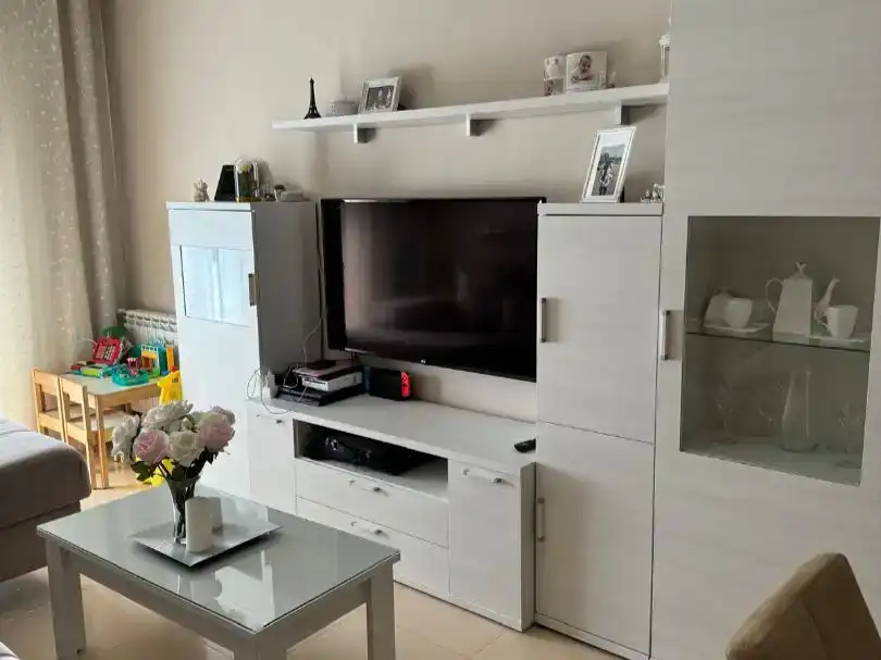 Sala de estar de Piso en venta en Torralba de Calatrava con Aire acondicionado, Trastero y Amueblado