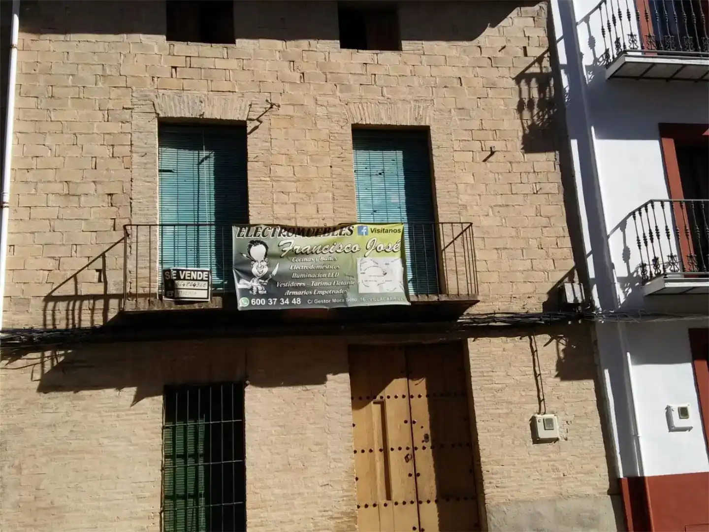 Vista exterior de Casa o xalet en venda en Villacarrillo