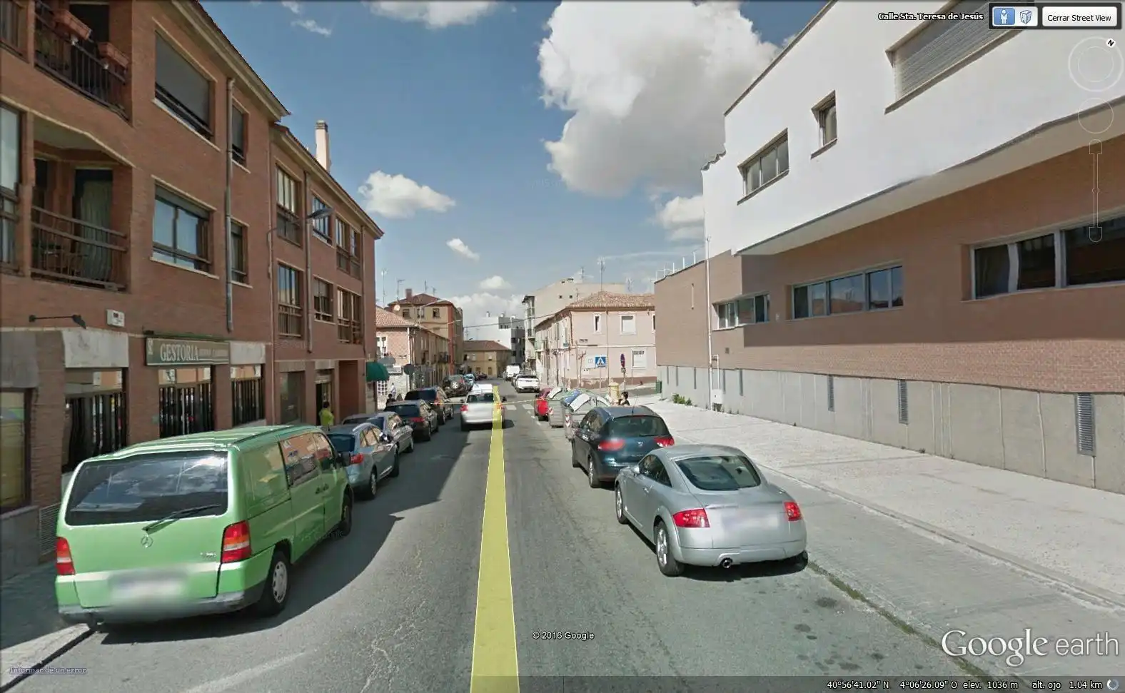 Vista exterior de Pis en venda en Segovia amb Calefacció, Parquet i Terrassa