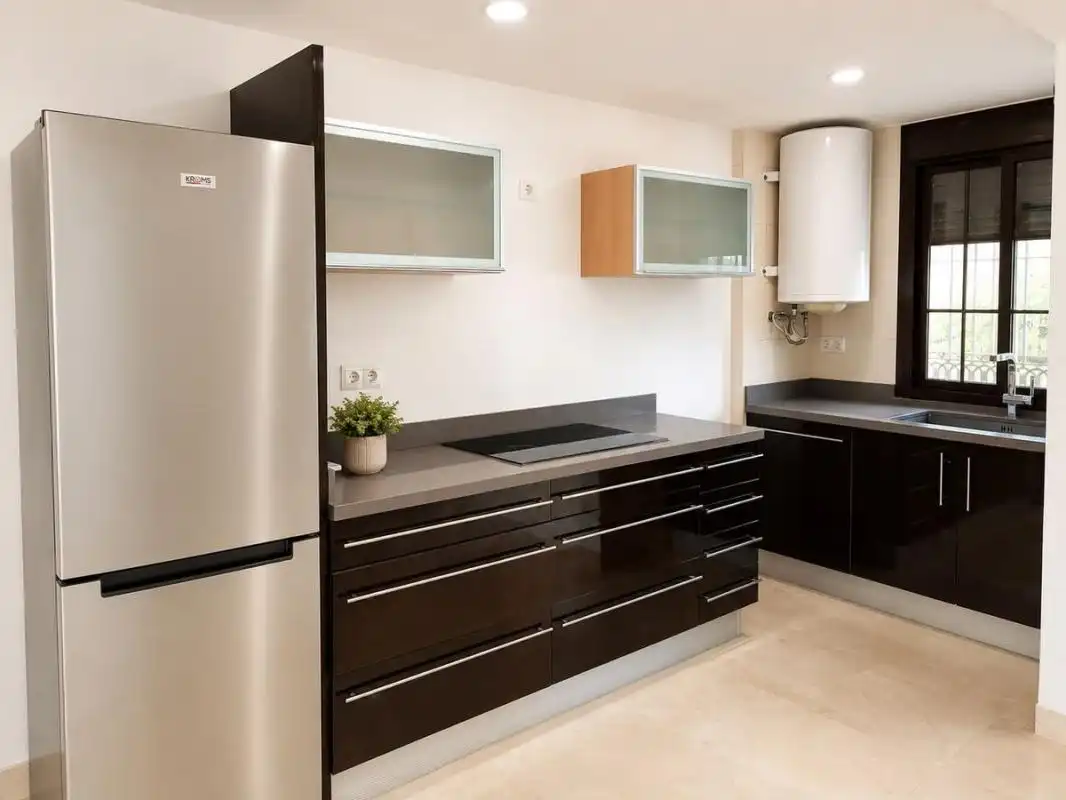 Kitchen of Flat for sale in Benalmádena  with Air Conditioner, Heating and Terrace