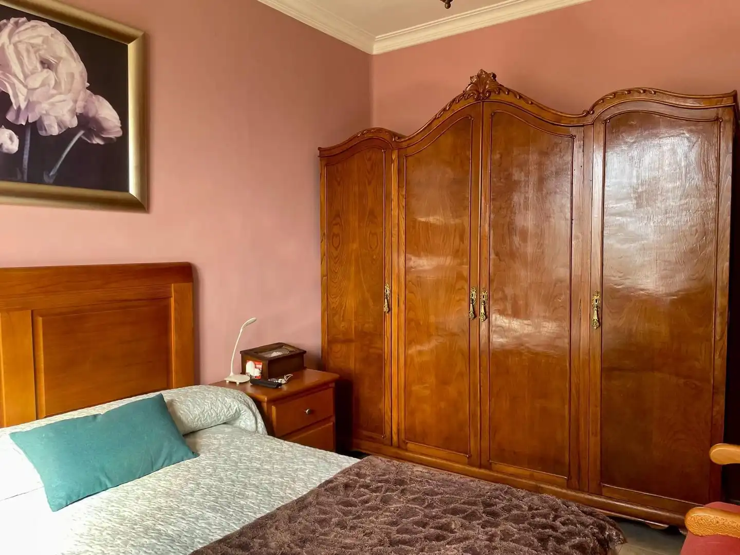 Schlafzimmer von Country house zum Verkauf in Narón mit Heizung, Privatgarten und Abstellraum