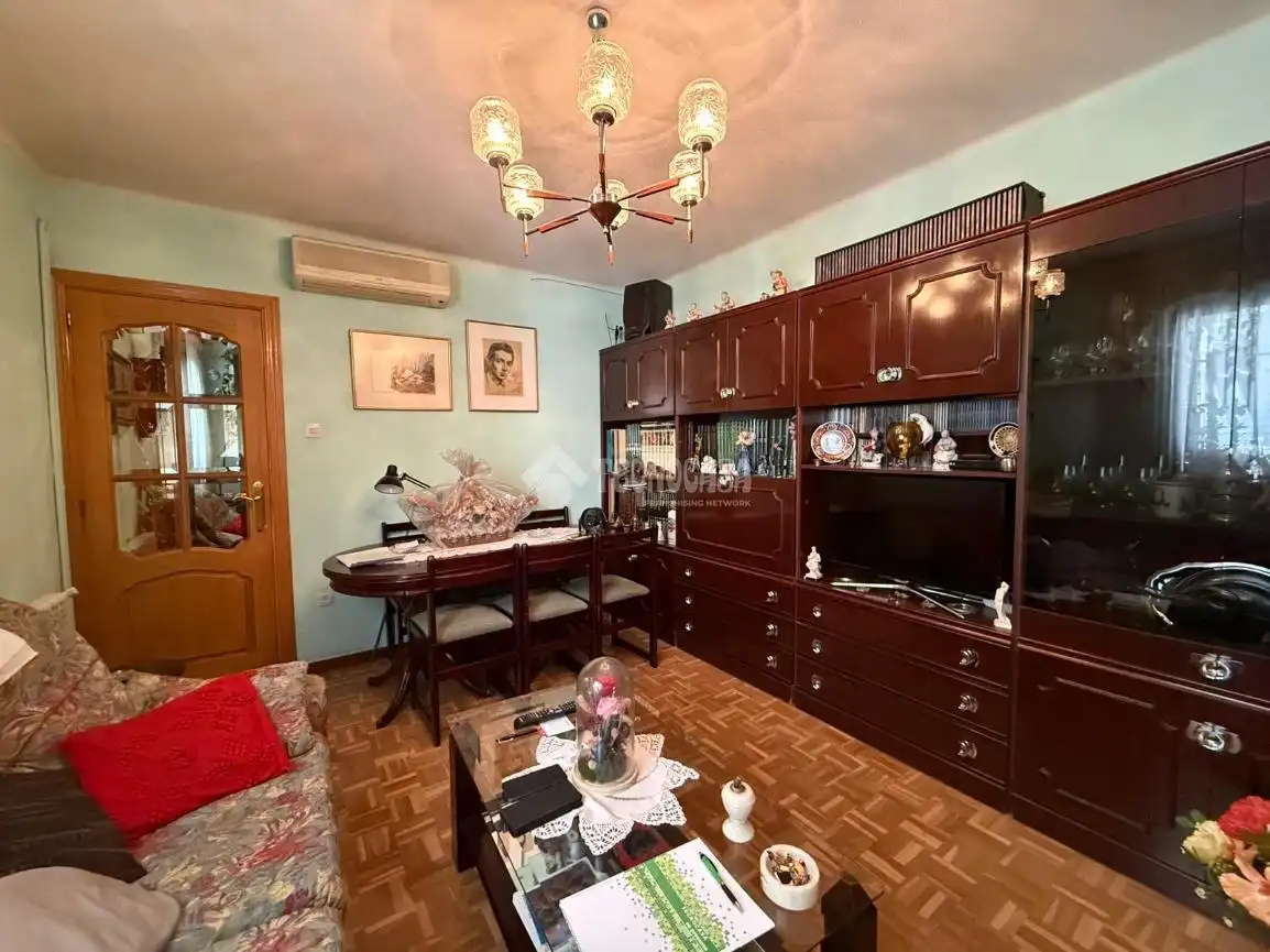 Sala de estar de Piso en venta en Madrid con Aire acondicionado y Terraza