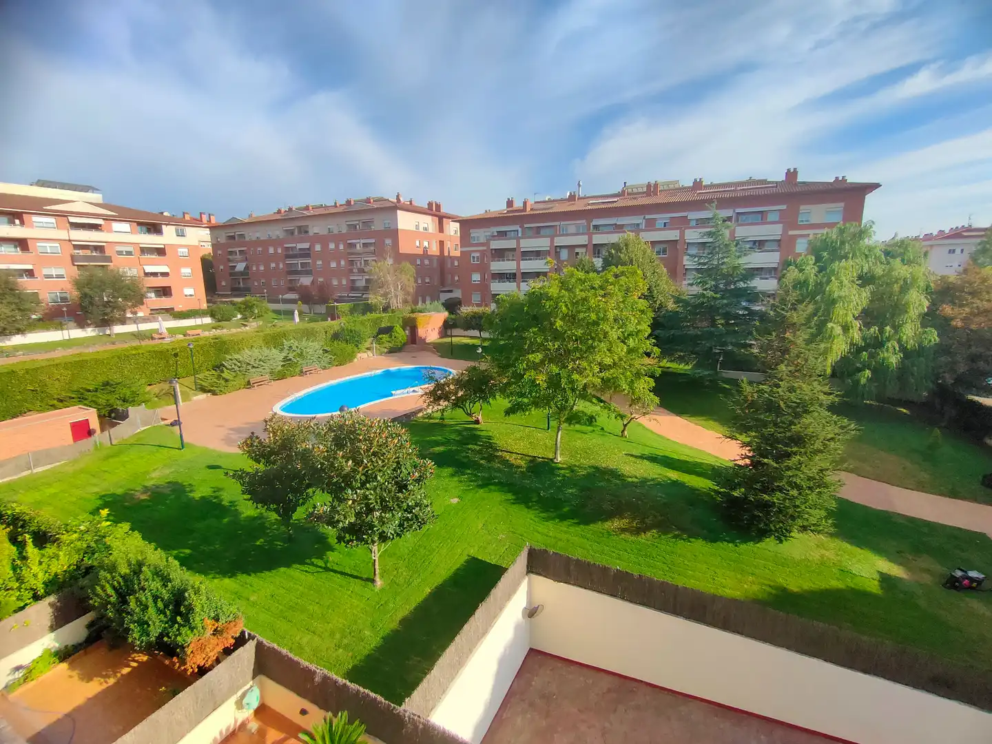 Jardín de Ático de alquiler en Sant Cugat del Vallès con Calefacción, Parquet y Terraza