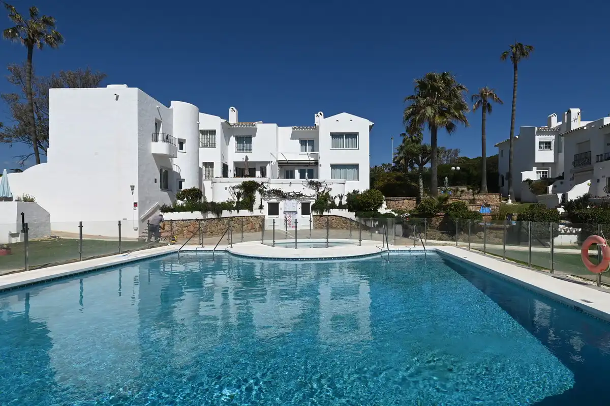 Jardí de Casa adosada en venda en Mijas amb Aire condicionat, Calefacció i Terrassa