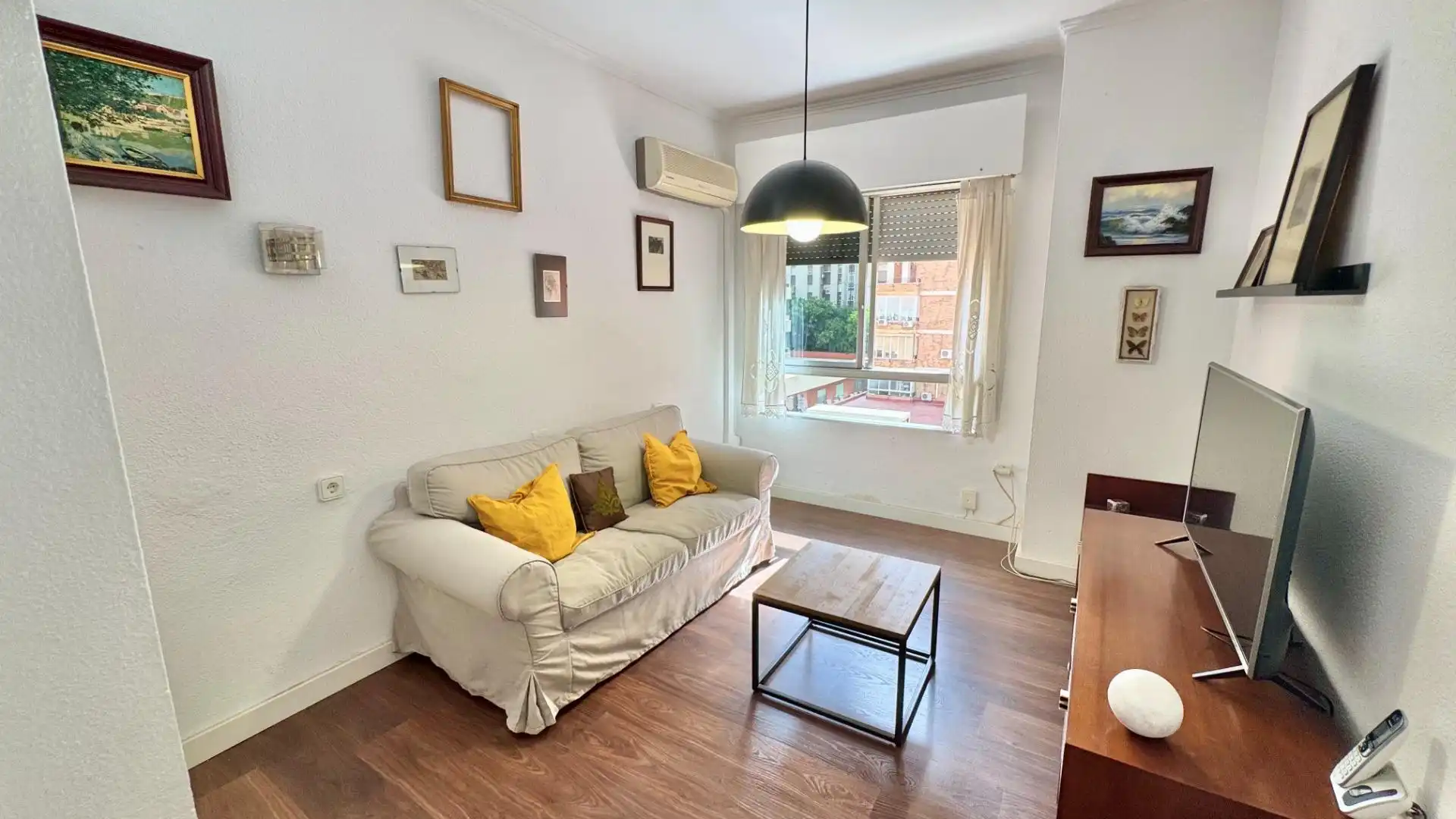 Sala d'estar de Pis en venda en Málaga amb Aire condicionat, Calefacció i Terrassa
