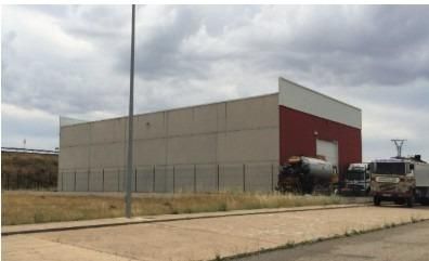 Vista exterior de Nave industrial en venta en Valderrey