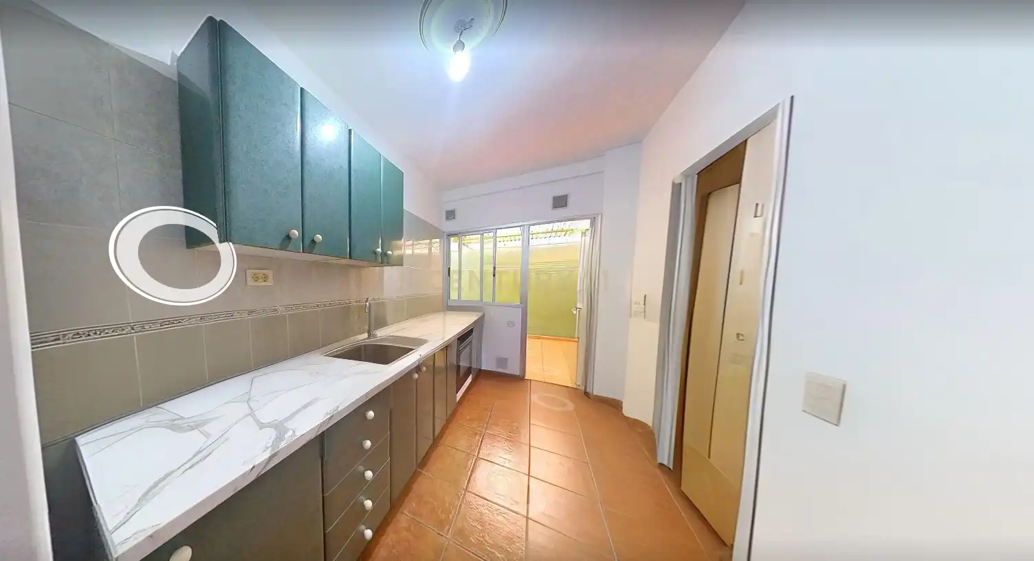 Cuina de Apartament en venda en San Cristóbal de la Laguna amb Traster i Balcó