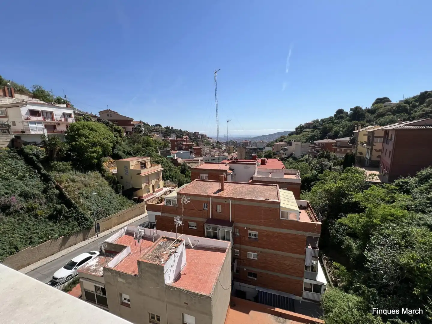 Vista exterior de Piso de alquiler en Barcelona con Aire acondicionado, Calefacción y Parquet