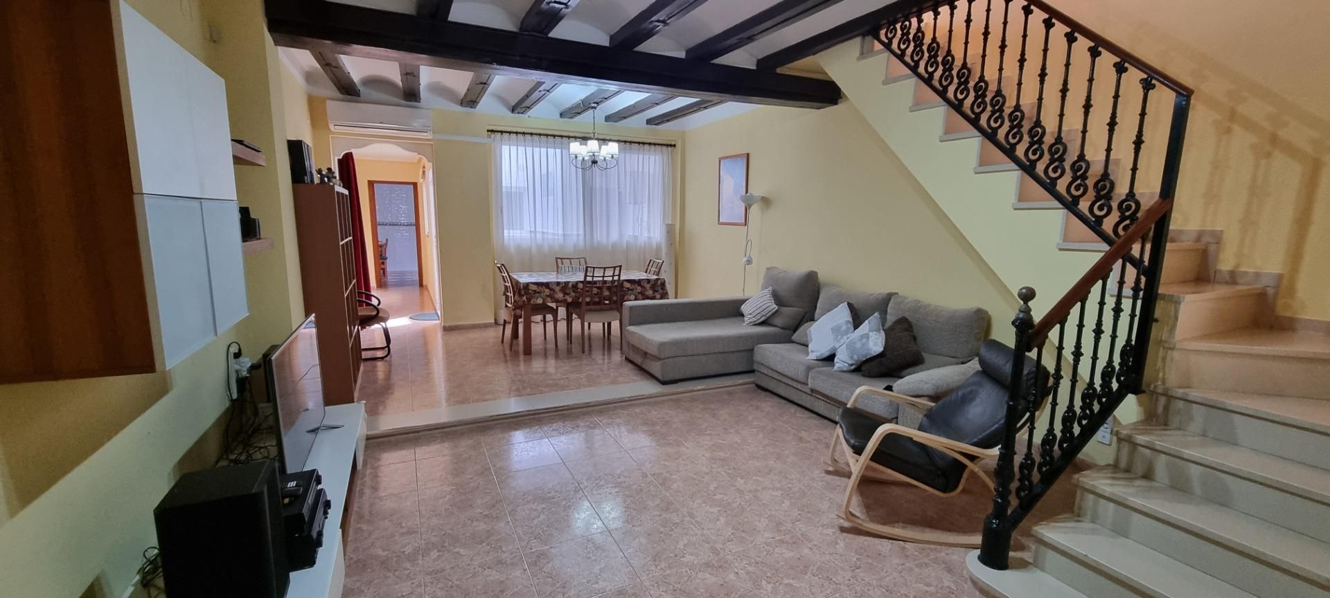 Sala d'estar de Casa o xalet en venda en Cullera amb Calefacció i Terrassa