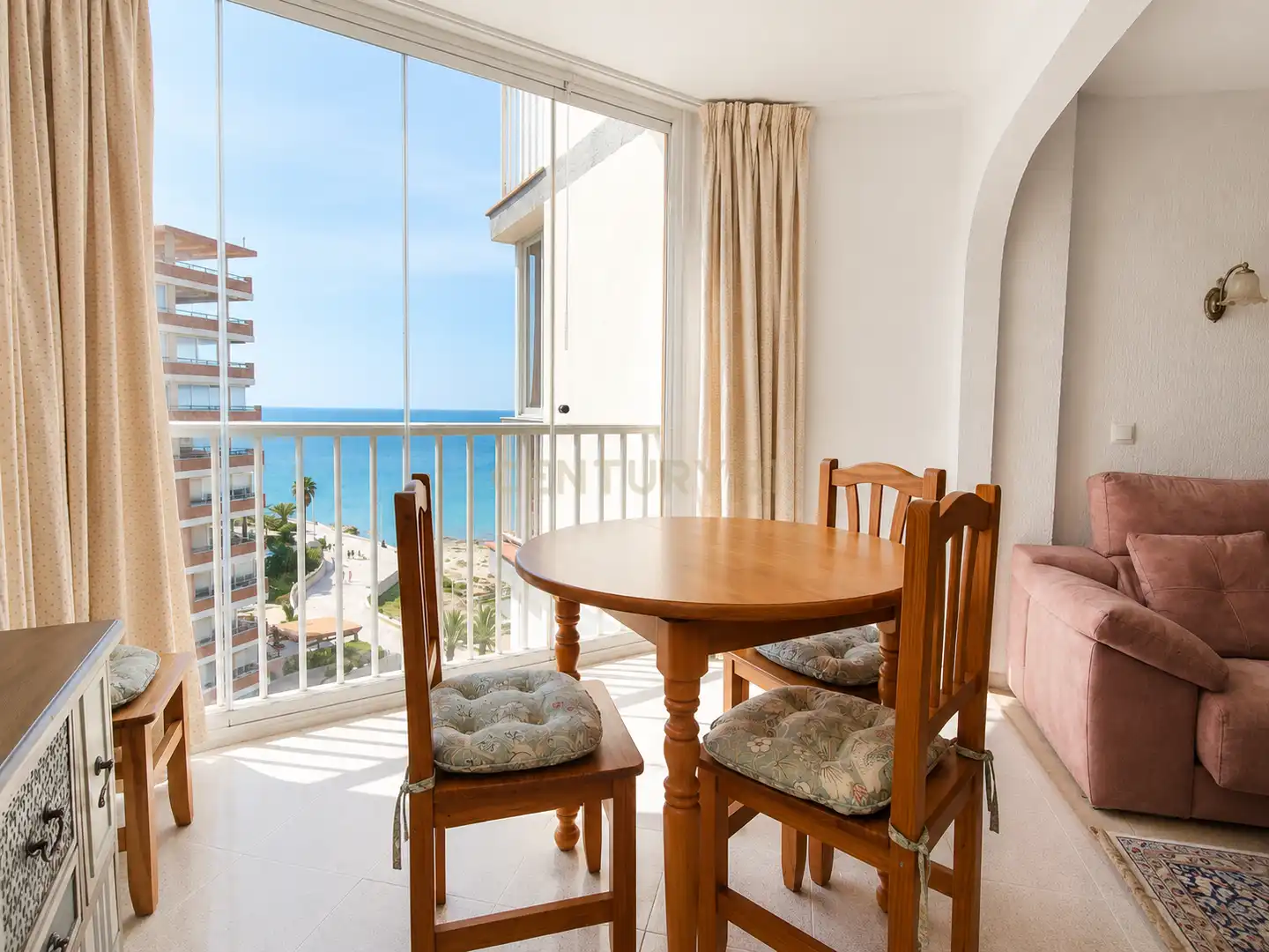 Menjador de Apartament de lloguer en Calpe / Calp