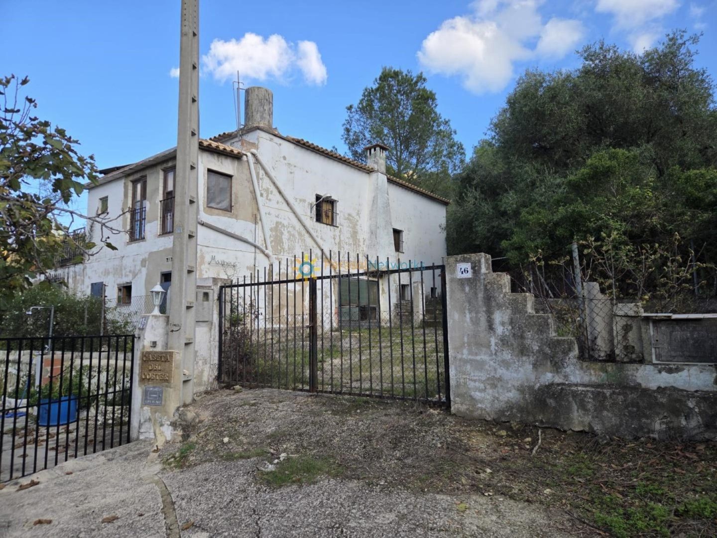 Vista exterior de Finca rústica en venta en Simat de la Valldigna con Jardín privado, Terraza y Balcón