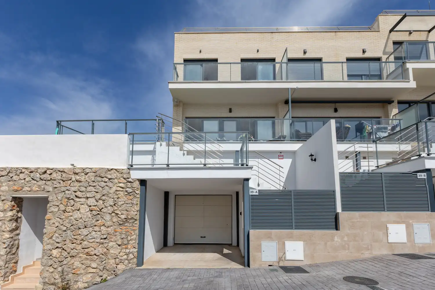 Vista exterior de Casa o chalet en venta en Cullera con Aire acondicionado, Calefacción y Jardín privado
