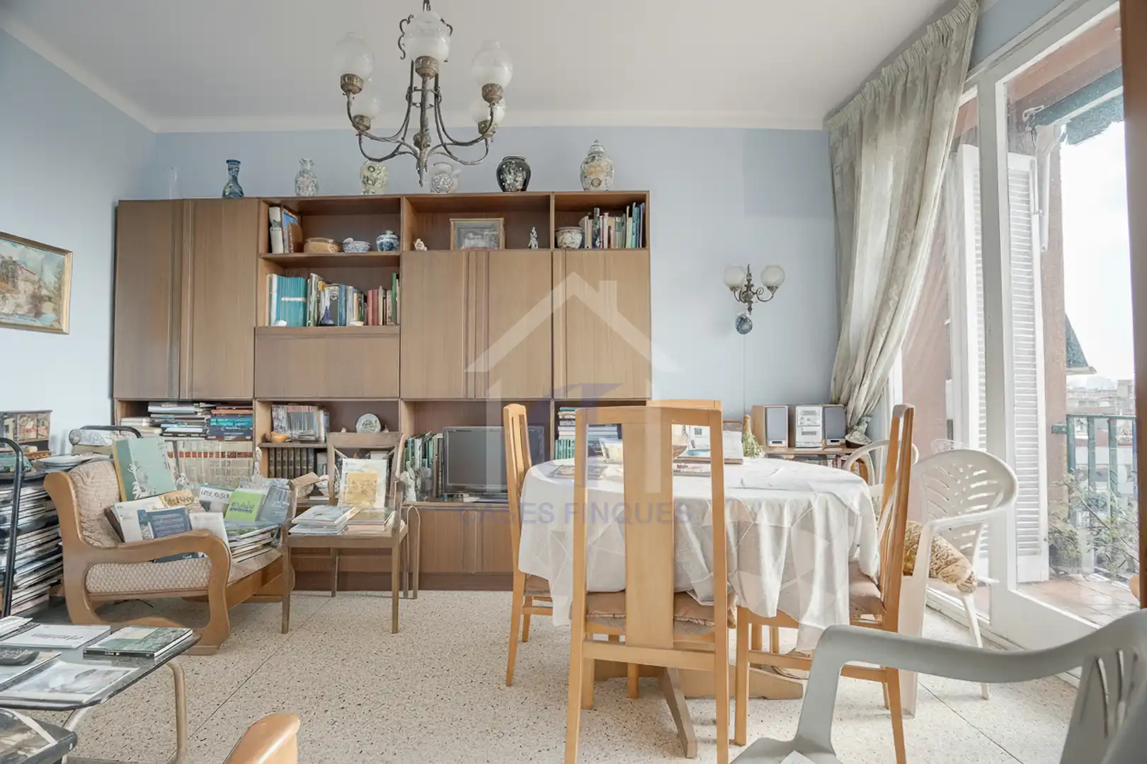 Comedor de Ático en venta en Barcelona con Calefacción y Balcón