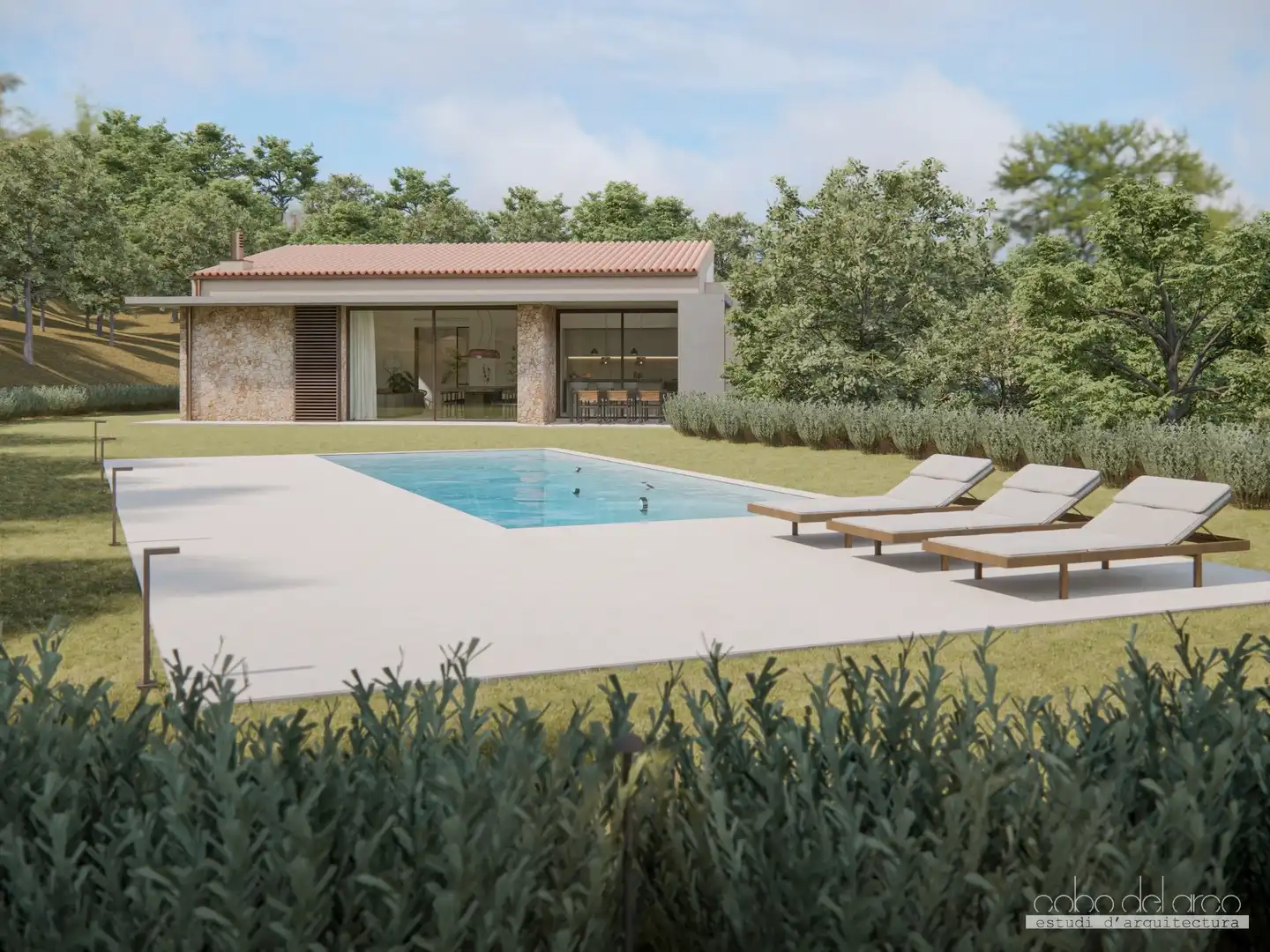Piscina de Casa o chalet en venta en Calonge i Sant Antoni con Aire acondicionado, Calefacción y Jardín privado