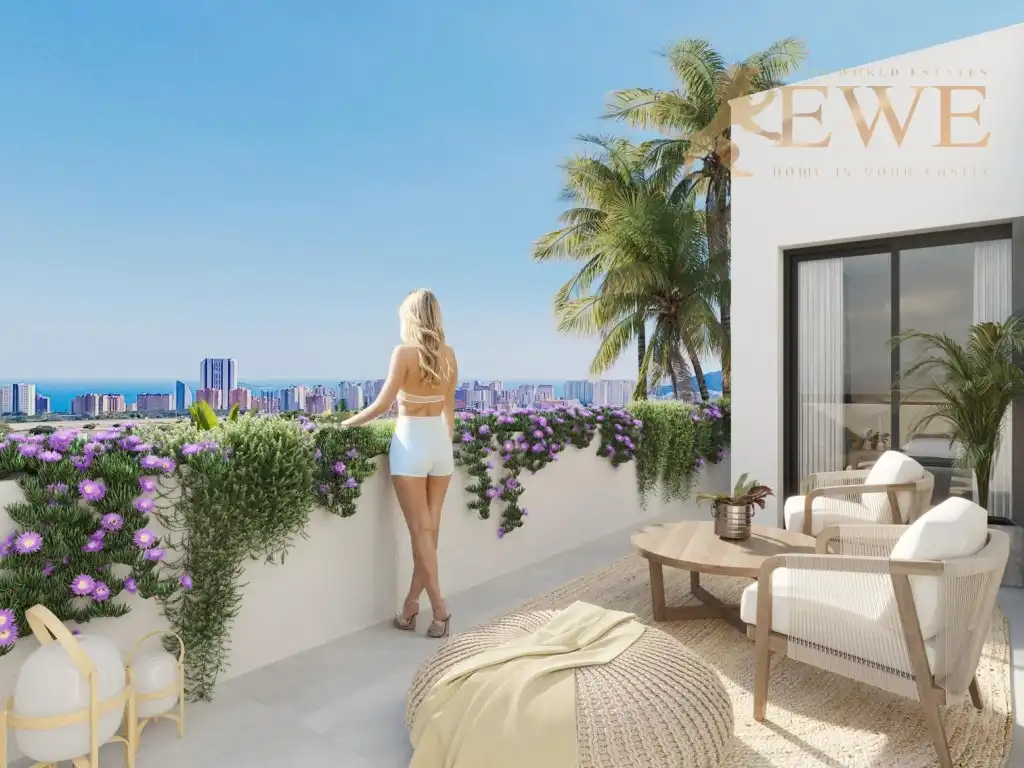 Terraza de Casa o chalet en venta en Finestrat