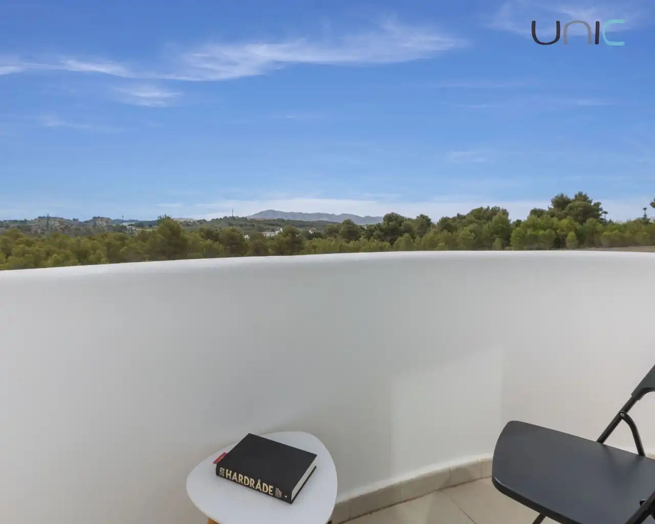 Terrassa de Apartament en venda en Polop amb Aire condicionat, Calefacció i Jardí privat