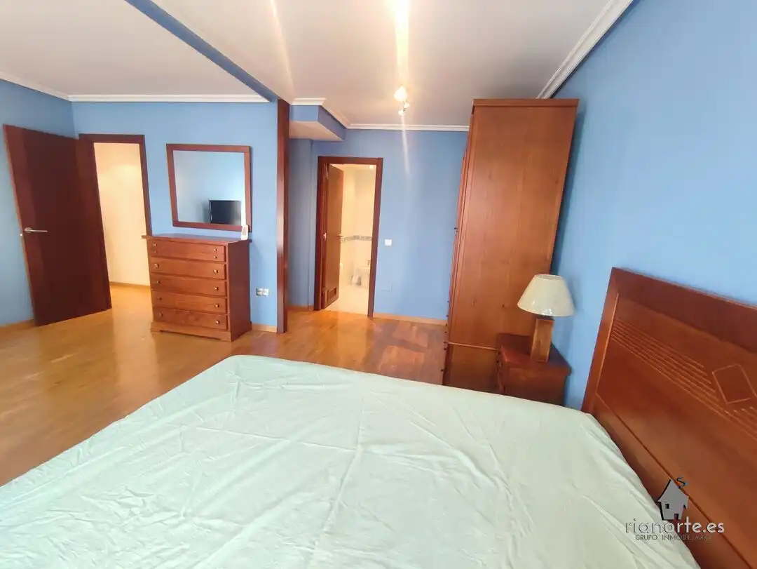 Bedroom of Flat for sale in Langreo  with Heating, Terrace and Storage room
