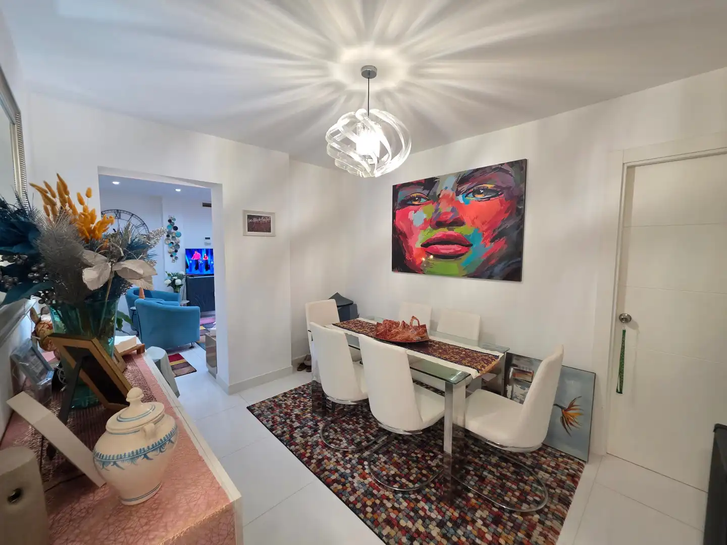 Menjador de Apartament en venda en Manilva amb Aire condicionat, Calefacció i Terrassa