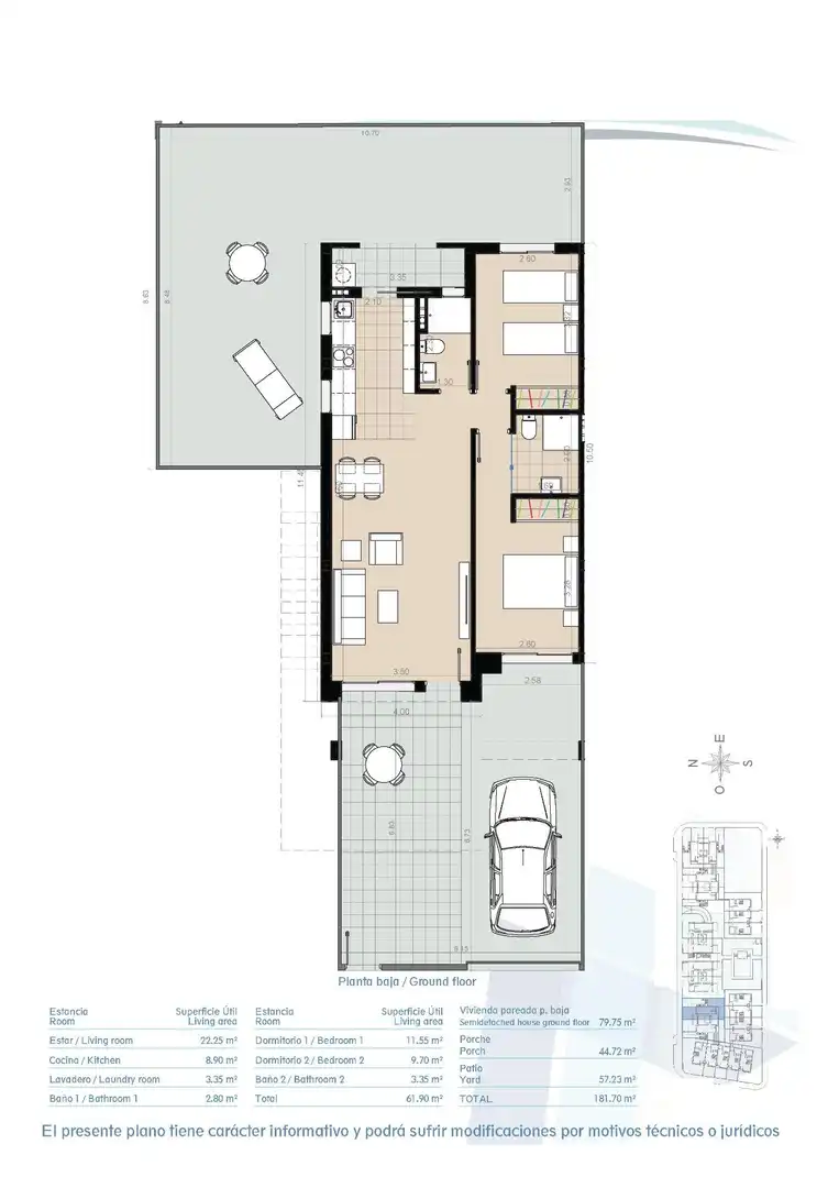 Casa o xalet en venda en Pilar de la Horadada amb Jardí privat, Terrassa i Piscina comunitària