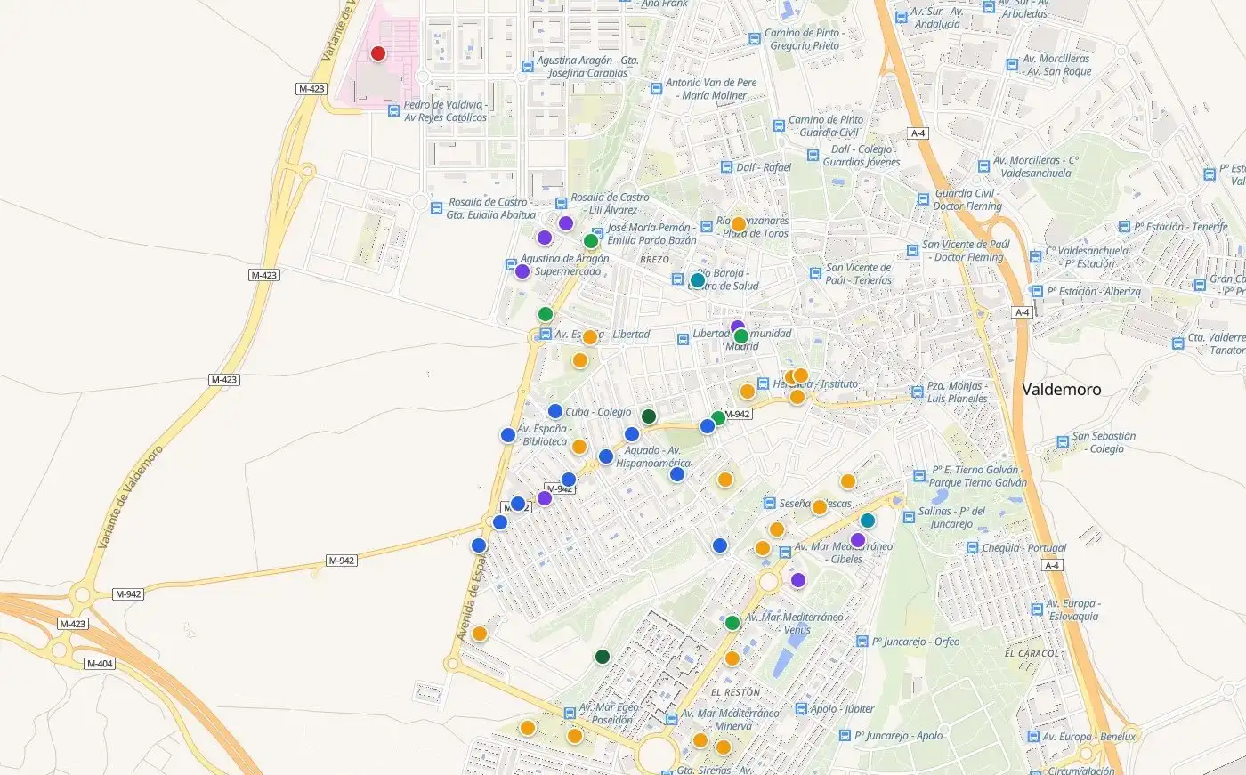 Vista exterior de Pis en venda en Valdemoro