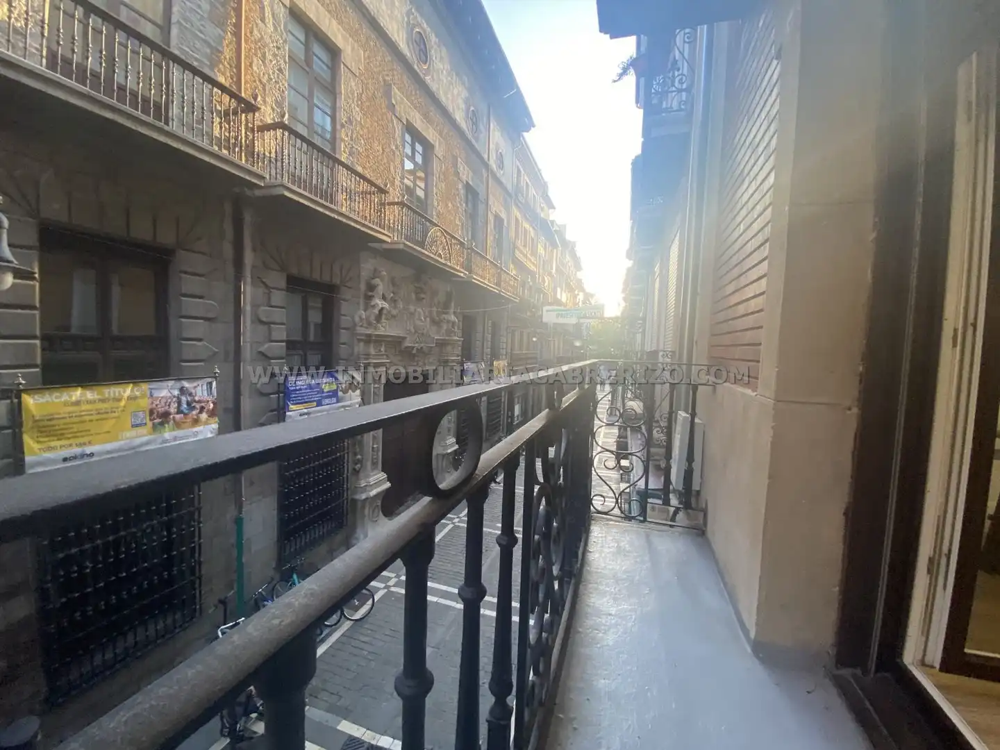 Exterior view of Flat for sale in  Pamplona / Iruña  with Heating, Furnished and Oven