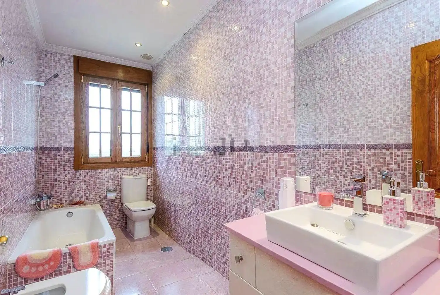 Baño de Casa o chalet en venta en Oviedo  con Calefacción, Jardín privado y Terraza