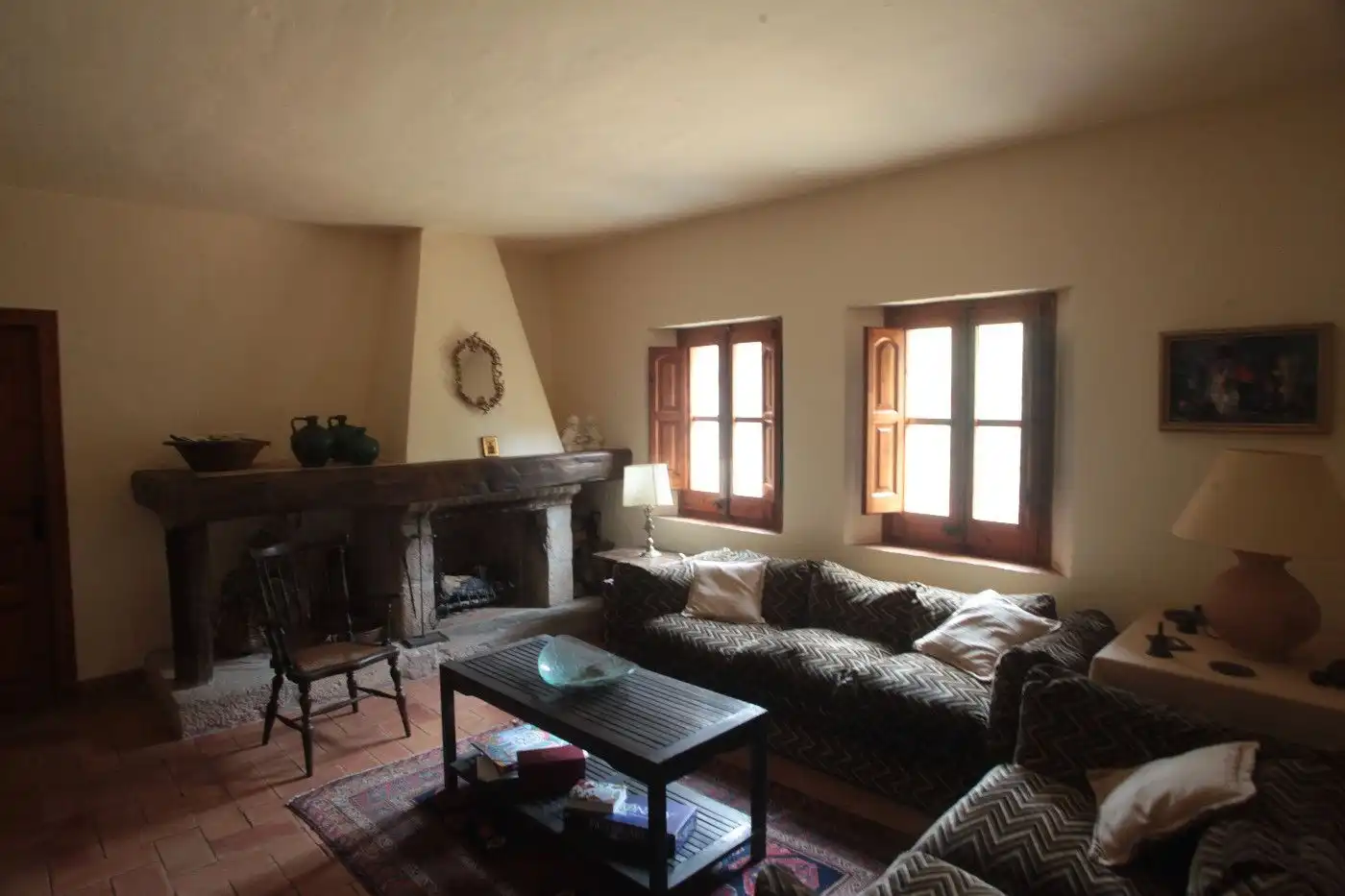 Wohnzimmer von Country house zum Verkauf in Santa Cristina d'Aro mit Terrasse, Abstellraum und Schwimmbad
