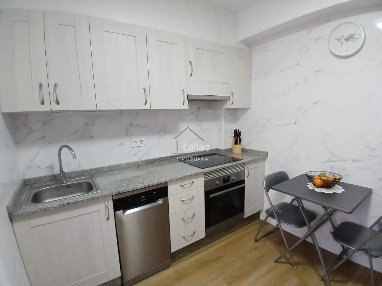 Cocina de Apartamento en venta en Ferrol con Calefacción