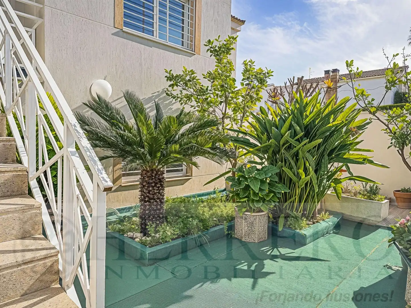 Terraza de Casa o chalet en venta en Gandia con Aire acondicionado, Calefacción y Jardín privado