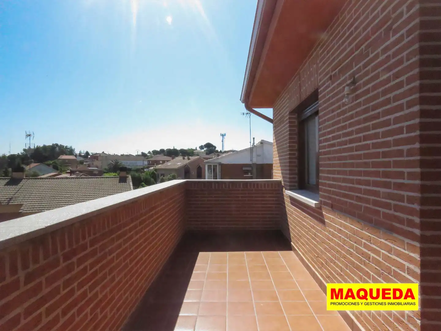 Balcony of Apartments for rent in Casarrubios del Monte  with Air Conditioner, Heating and Terrace