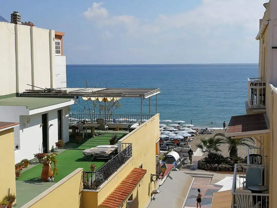 Terrassa de Apartament de lloguer en Torremolinos amb Aire condicionat, Calefacció i Terrassa