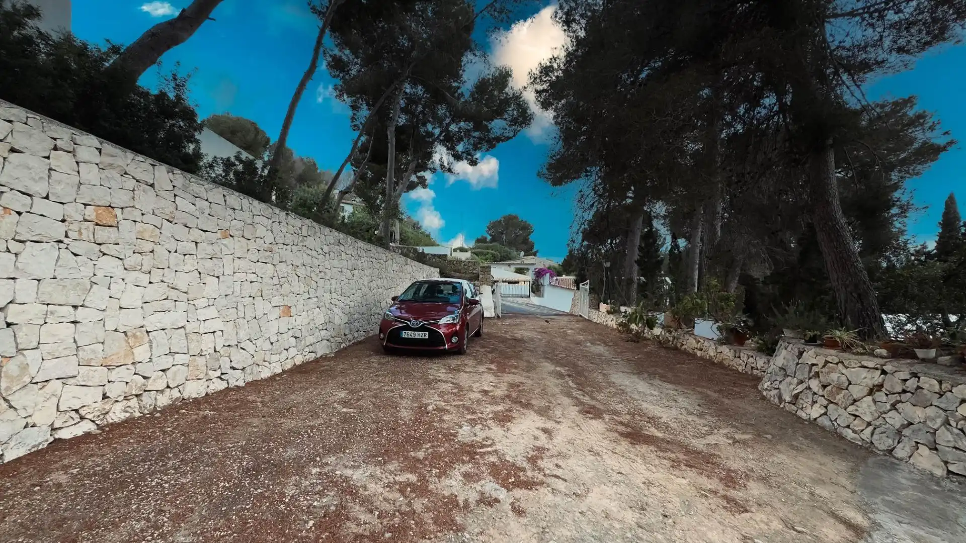 Parking de Casa o chalet en venta en Moraira con Jardín privado, Terraza y Trastero