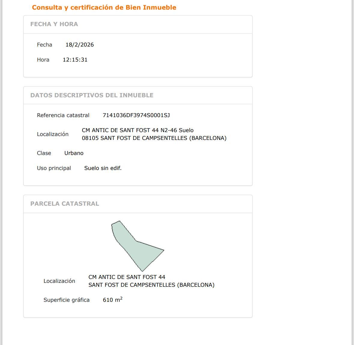 Residencial en venda en Sant Fost de Campsentelles