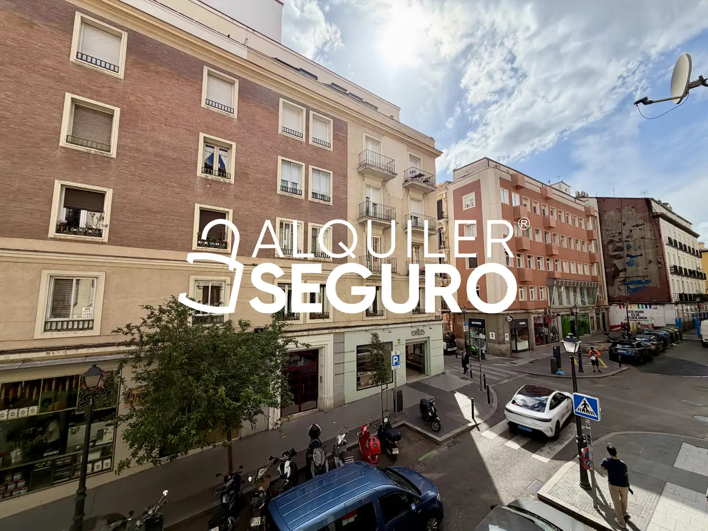 Vista exterior de Pis de lloguer en Madrid amb Aire condicionat i Calefacció