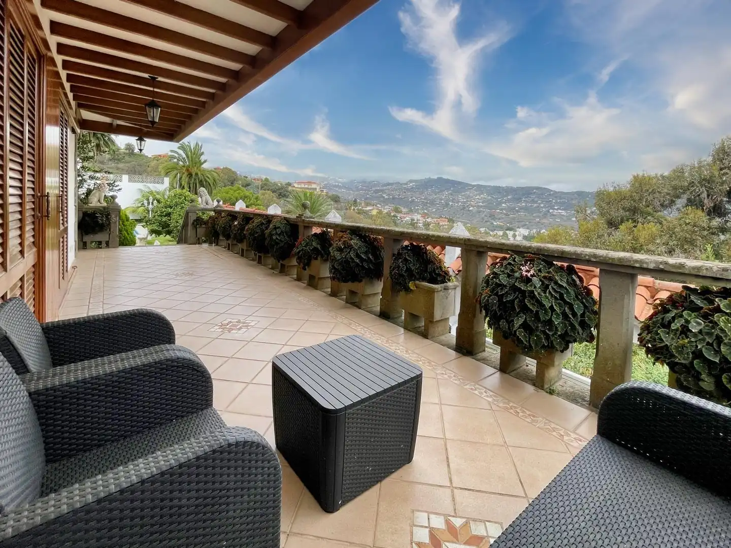 Terraza de Casa o chalet en venta en Santa Brígida con Terraza, Trastero y Piscina