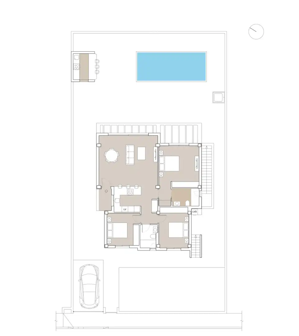 Villa mit Garten zum Verkauf in La Alberca, imagen 12