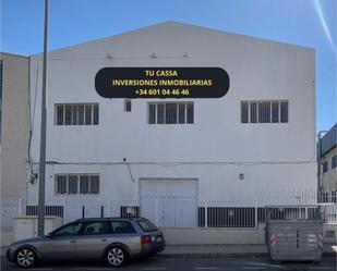 Vista exterior de Nau industrial en venda en Elche / Elx