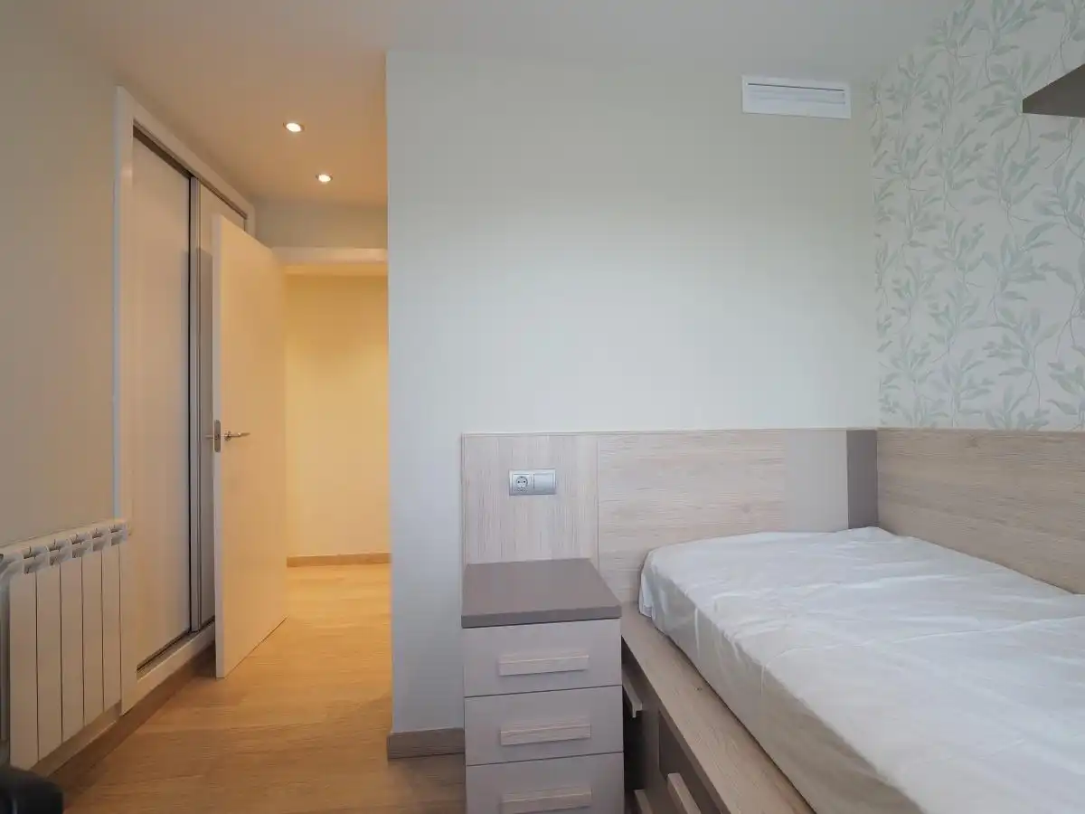 Schlafzimmer von Wohnung zur Miete in Reus mit Klimaanlage, Heizung und Parkett