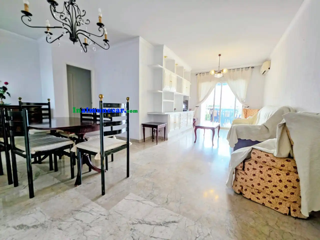Sala de estar de Piso de alquiler en Almuñécar con Terraza y Piscina