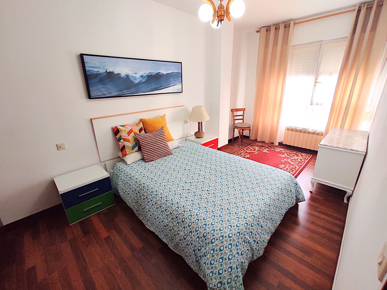 Bedroom of Flat to rent in Vitoria - Gasteiz  with Heating, Parquet flooring and Terrace