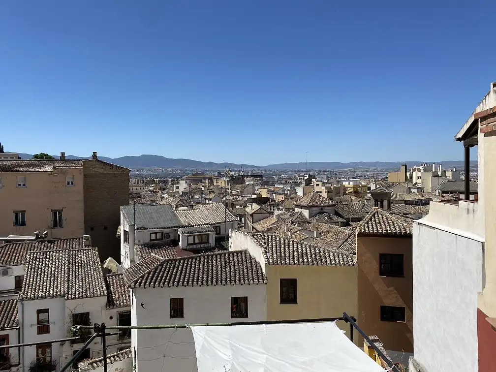 Exterior view of Houses for sale in Granada  with Terrace, Furnished and Balcony