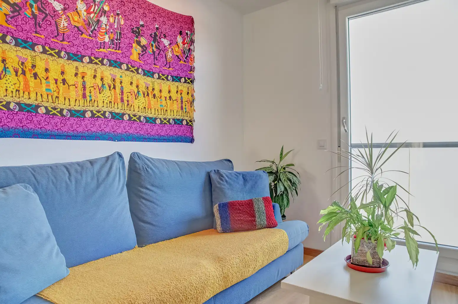 Sala d'estar de Pis en venda en  Pamplona / Iruña amb Calefacció, Parquet i Terrassa