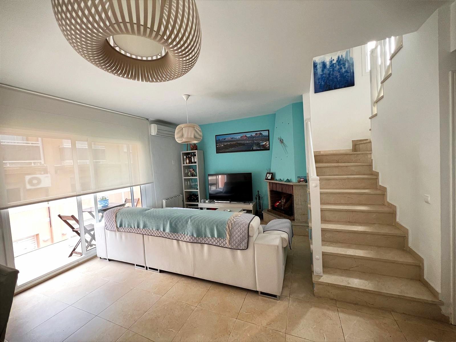 Living room of House or chalet for sale in Creixell  with Heating and Private garden